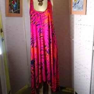 Tropical Print Honolulu Dress